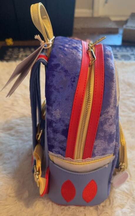 Loungefly Disney Snow‎ White Velvet Mini Backpack main image 6
